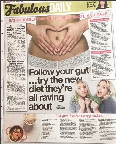 The Gut Stuff is in ‘The Sun’